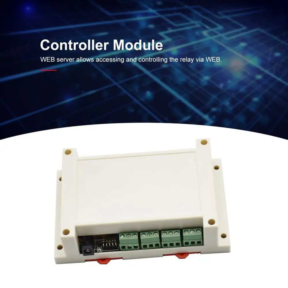 8 Каналы интегрированная реле 250 V/AC 10A Ethernet TCP/IP RJ45 Порты и разъёмы пульт
