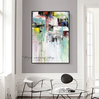 pure hand painted canvas oil painting handmade color abstract painting living room wall painting home decoration art frameless p