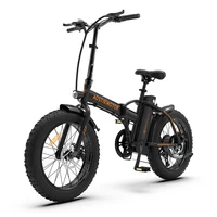 aostirmotor a20 electric bike folding 36v 13ah lithium battery 500w ebike 20 inch 4 0 fat tire city beach cruiser bicycle