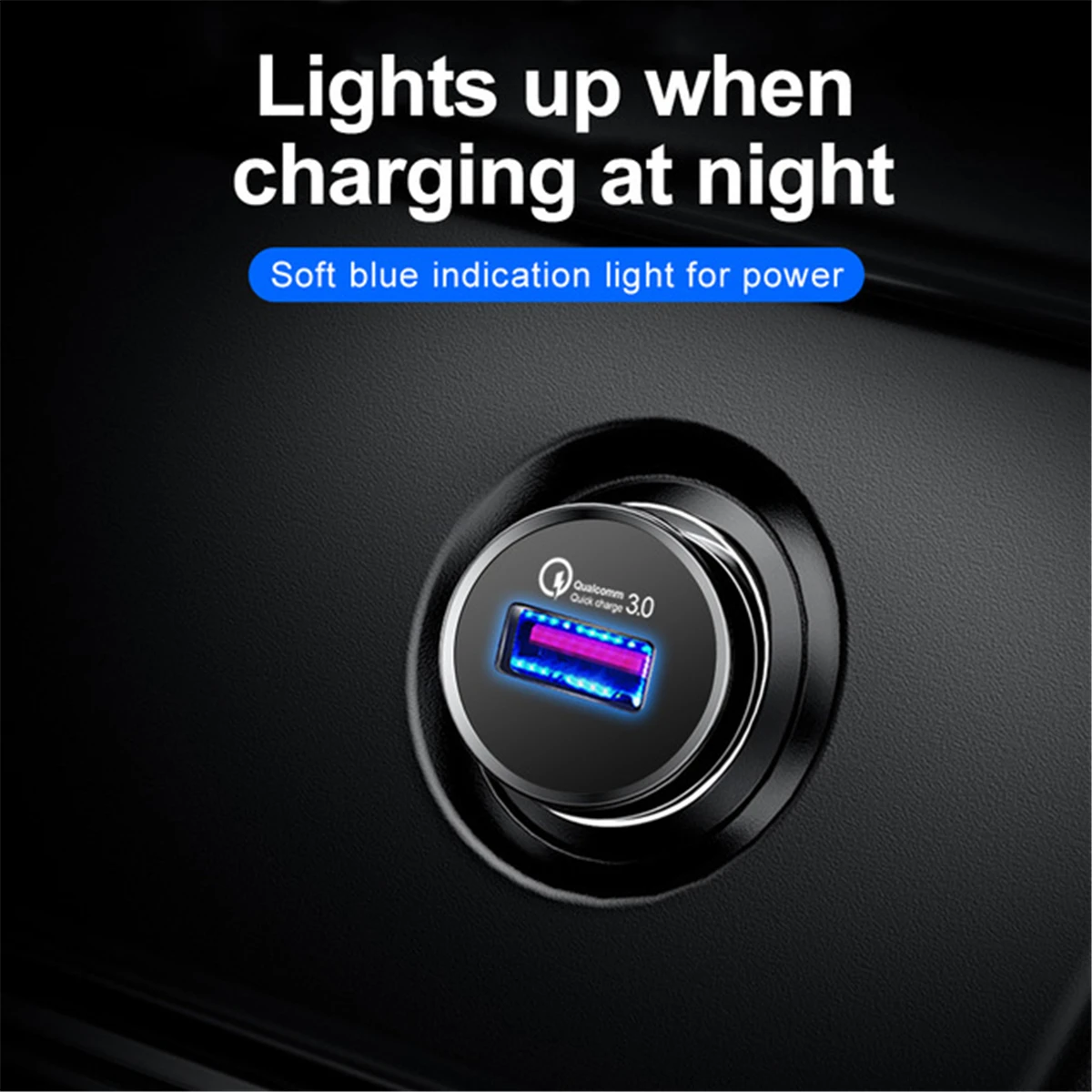 Зарядное устройство для автомобиля QC 3 0 мини-USB 18 Вт быстрая зарядка - купить по