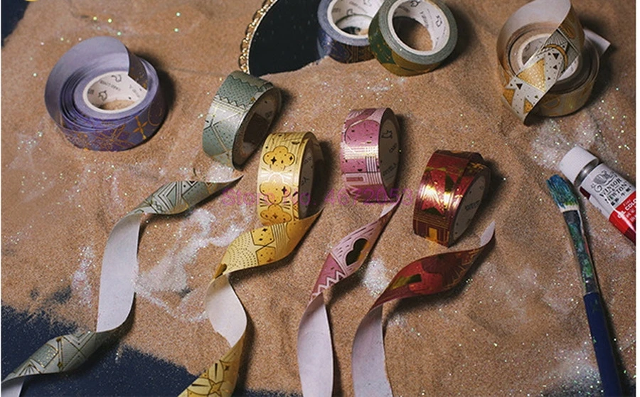 200 шт. декоративная лента из рисовой бумаги Арабские ночи | Канцтовары для офиса и