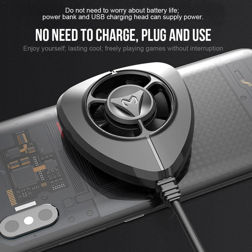 Портативный вентилятор охлаждения геймпад игровая ручка радиатор для