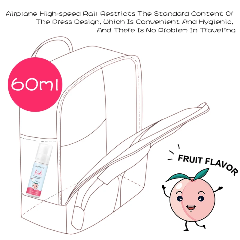 Отбеливающая зубная паста с ароматом фруктов 60 мл | Красота и здоровье