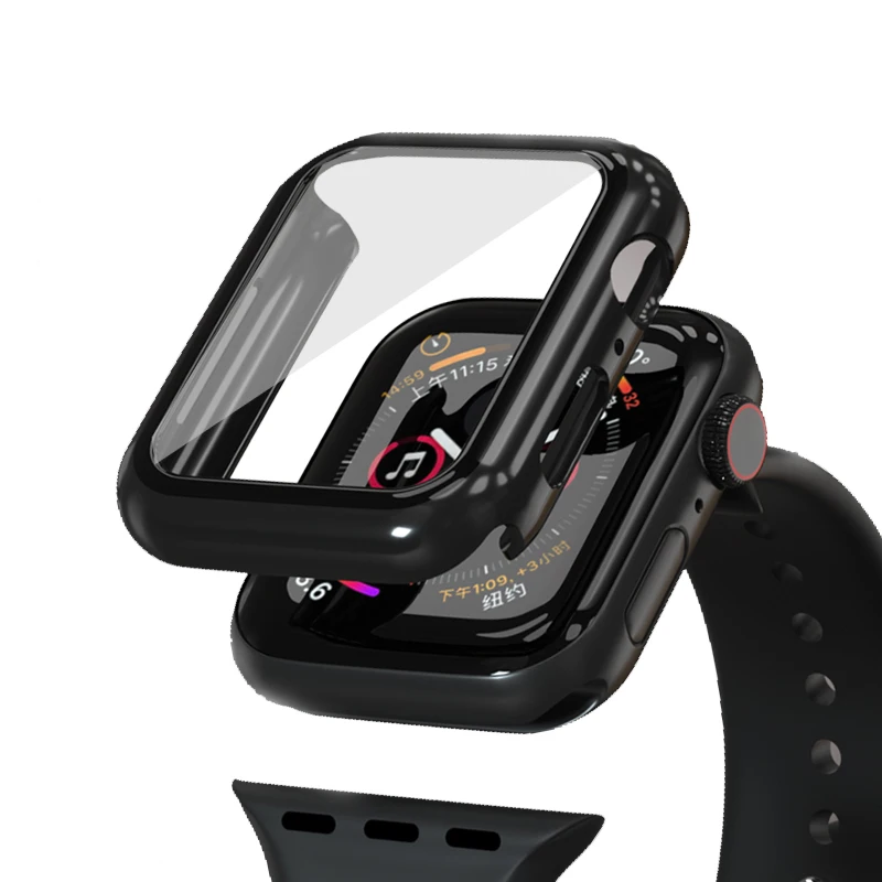 

Watch Cover Case Slim All Inclusivetpu Case Protector 42mm 38m 40mm 44mm For Apple Watch Series 5 4 3 2 1 Band Case Rubber TPU