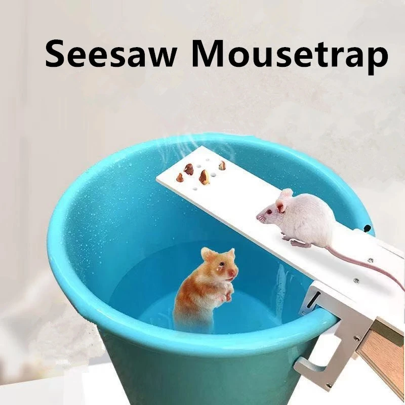

Smart Self-locking Mousetrap Reusable Mouse Pest Animal Mice Hamster Cage Control Rodent Repeller Mouse Catch Outdoor Rat Trap