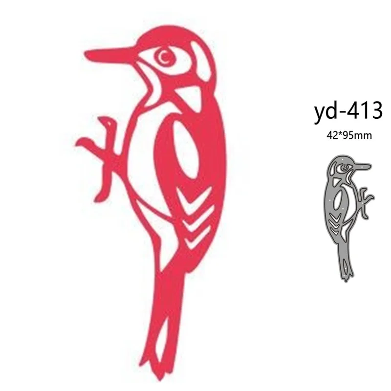 Металлические Вырубные штампы форма животное птица Украшение скрапбукинг