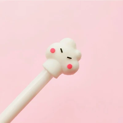C Kawaii Ручка гелевая ручка для творчества в виде облака гелевая ручка супер милая Милая ручка канцелярские принадлежности Школьные принадлежности индивидуальная ручка для офиса школьные принадлежности - Цвет: C