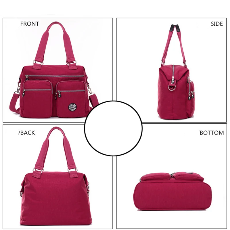 

Hot Sale Big Capacity Handbags Multiple Compartment Shoulder Crossbody Bag Bolsa Femail Shoulder Bags For Women Casual Tote Bag