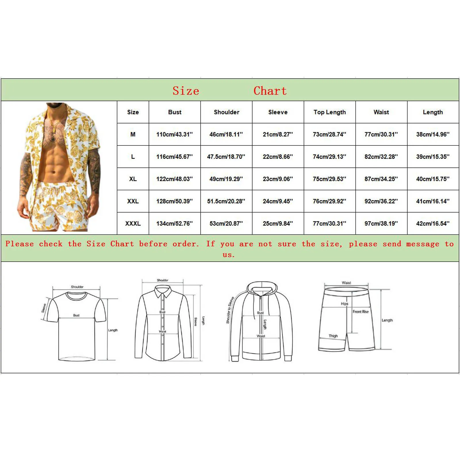 

Summer Men's Sets Casual 2-piece Beach Printed Short Sleeve Shirts & Shorts Pants Sets Vetement Homme De Marque Ensembles Homme