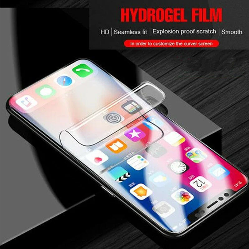 

Clear Hydrogel Soft Full Coverage Screen Protector Film Cover For Huawei P20 Lite Mate 10 Mate9 Pro