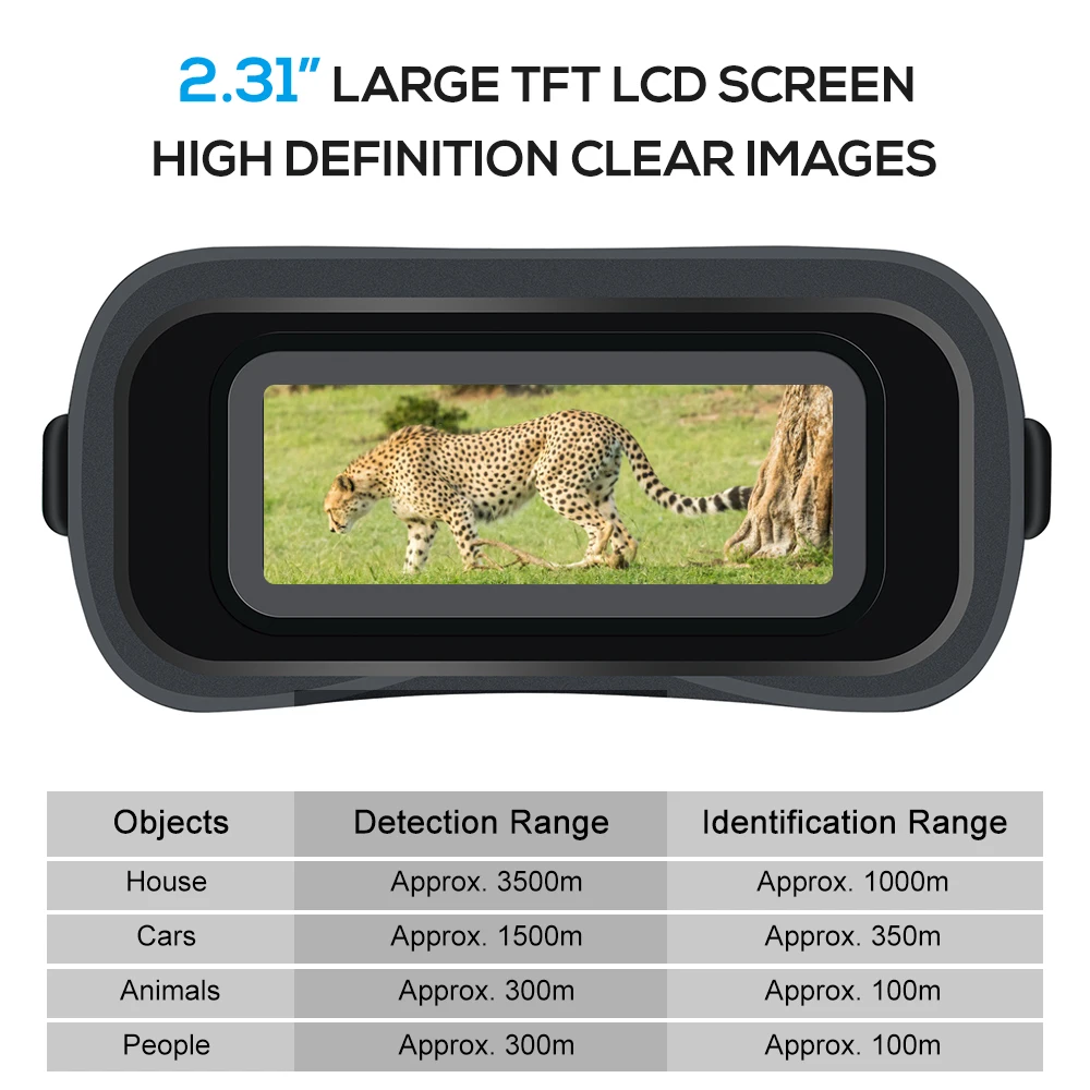 Инфракрасный охотничий бинокль ночного видения цифровая фото-и видеокамера