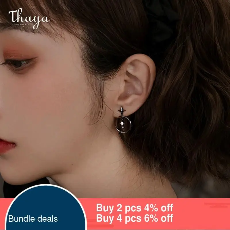 Женские серьги с кристаллами Thaya серьги-гвоздики из стерлингового серебра 925