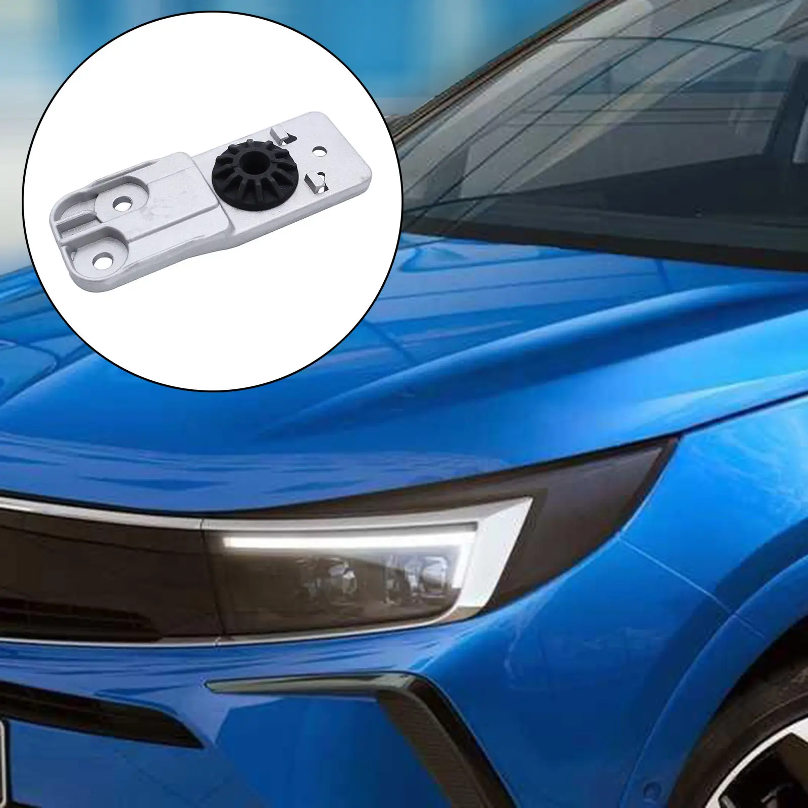 Новый Монтажный кронштейн нижнего радиатора из алюминиевого сплава для Opel J Mk6