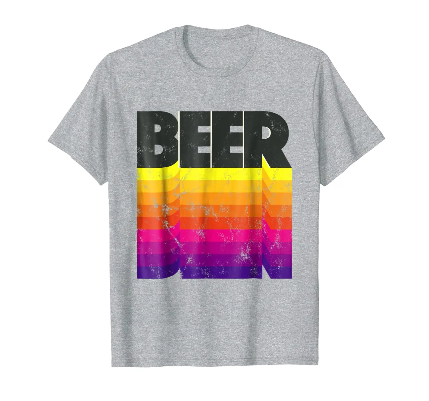 

Beer T-Shirt Distressed Vintage Beer Shirt