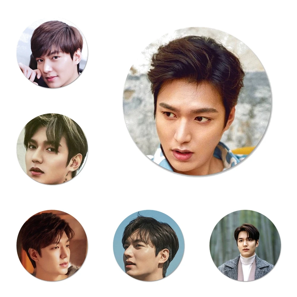 Lee Min Ho South Korean singer Kitchen Home Decor Refrigerator Magnetic Stickers Opener Beer Coke 58mm