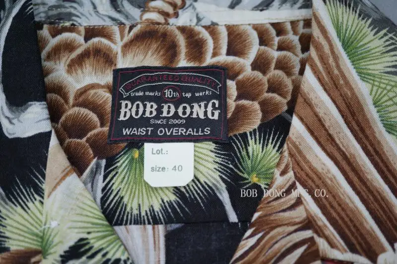 Мужская винтажная гавайская рубашка с длинным рукавом в японском стиле | одежда