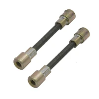 2pcs rc feeding boat coupler soft coupling spring connector spare parts for rc feeding boat 4mm m5