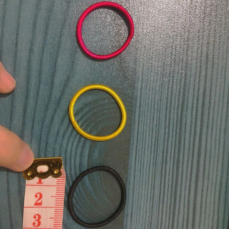 

1000pcs/300pcs/Bag Girls Colorful Basic Elastic Hair Bands Ponytail Holder Children Scrunchie Rubber Band Kids Accessories