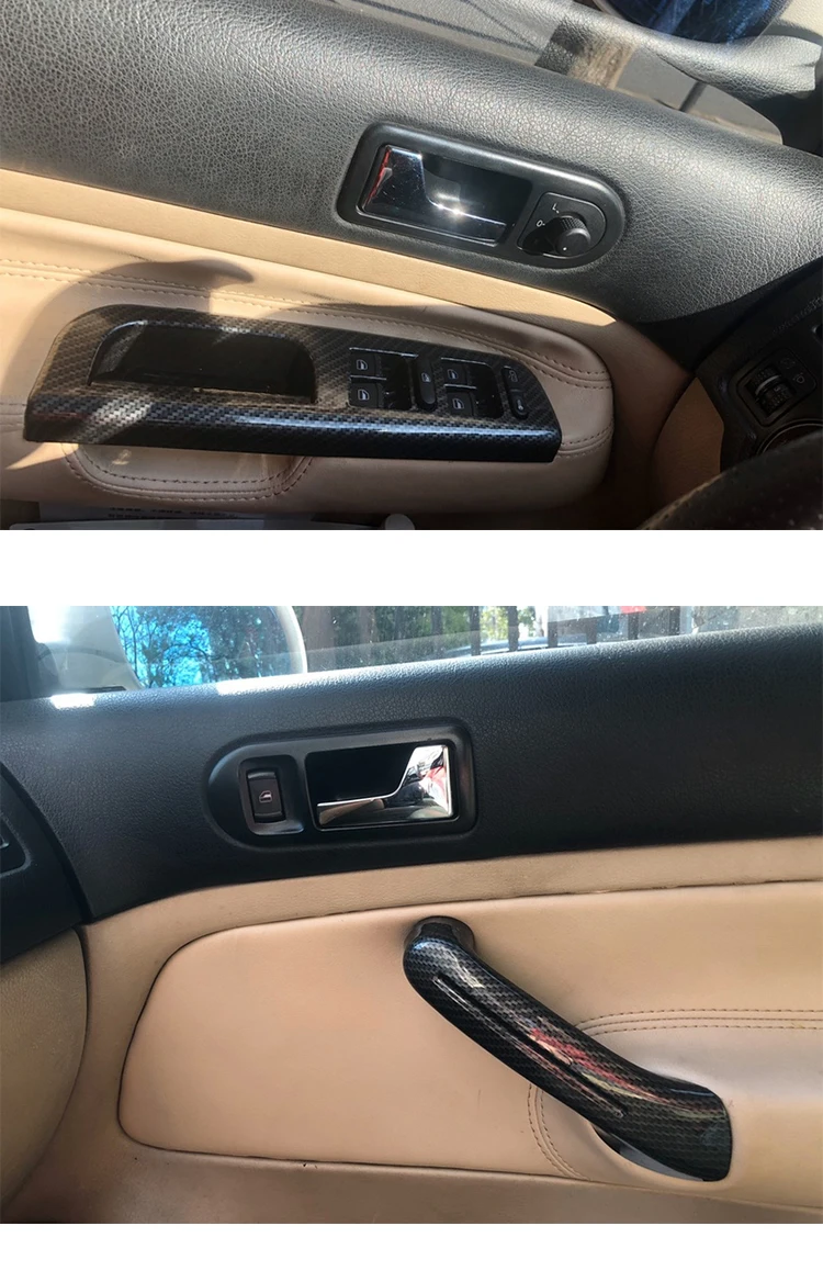 Внутренняя ручка из углеродного волокна для внутренней двери подлокотник для: