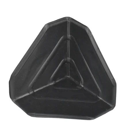 100 шт. черная пластиковая треугольная Защитная крышка для углов для экспресс-картонной коробки, угловые накладки