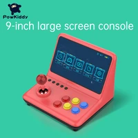 powkiddy a12 9 inch joystick arcade a7 architecture quad core cpu simulator video game console new game childrens gift