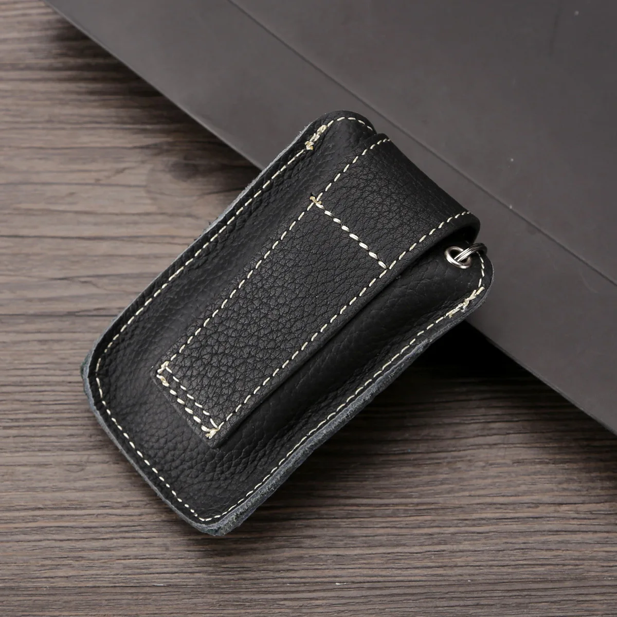 GUNBINTU первый слой из воловьей кожи мужская сумка для ключей натуральной