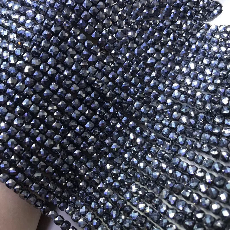 

Свободные бусины terahertz квадратные граненые 4*4,5 мм 14 дюймов Натуральные для изготовления ювелирных изделий ожерелья 14 дюймов FPPJ оптовая продажа