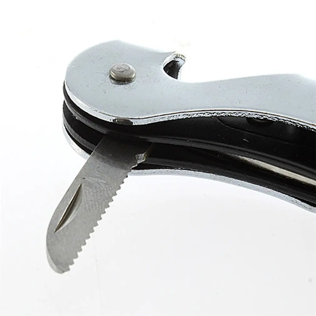 

1pcs Stainless Steel Metal Cork Screw Multi-Function Red Wine Bottle Cap Opener Stock Offer Multi-Function Bottle Wine Opener