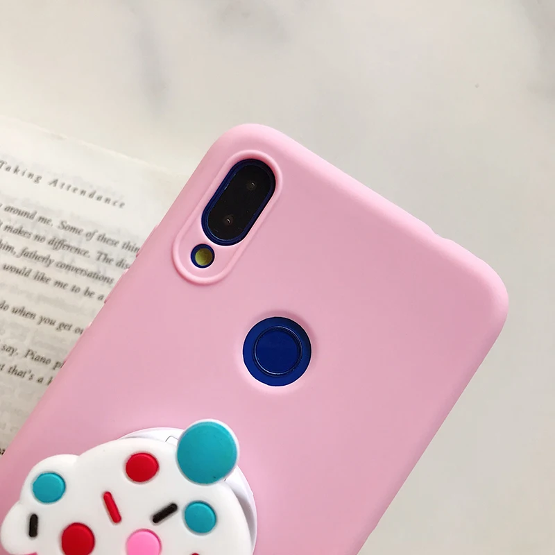 Милый чехол-кольцо для пальца со стендом для Xiaomi Redmi 10 Prime 10C 10X 9T 9 Power Mi Mix 2 2S 3 4 Max Star TPU Holder Cover.