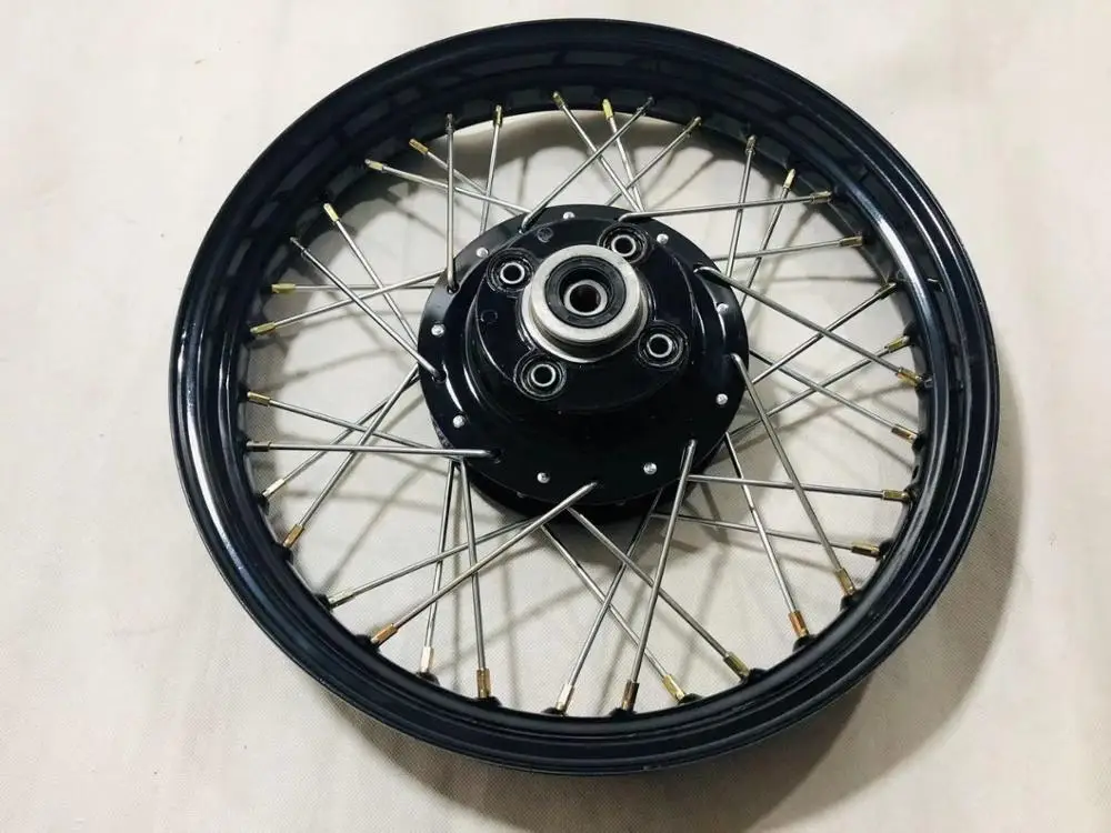 CG125 передние 2,15X17 задние 2,5x17 Черные мотоциклетные обода колеса