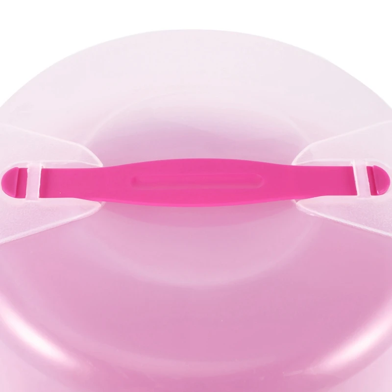 

Round Cake Carrier Handheld Plastic Pastry Storage Holder Dessert Container Cover Case Birthday Wedding Party Supplies