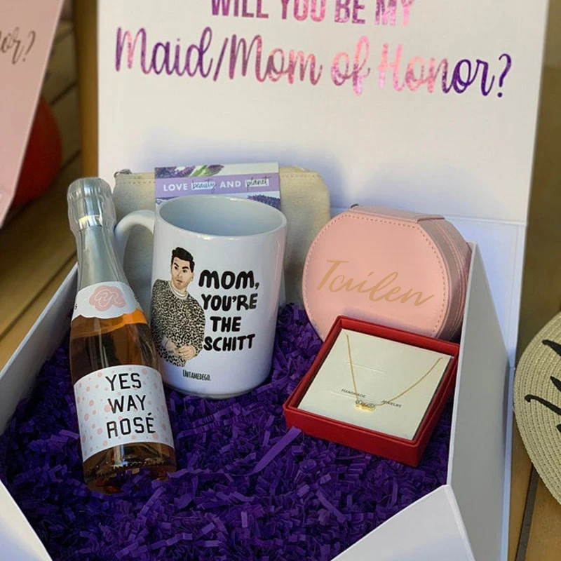 Personalized Jewelry Box Custom Bridesmaid Bachelorette Wedding Party Anniversary Gift Travel Jewellery Case Leather Ring Box