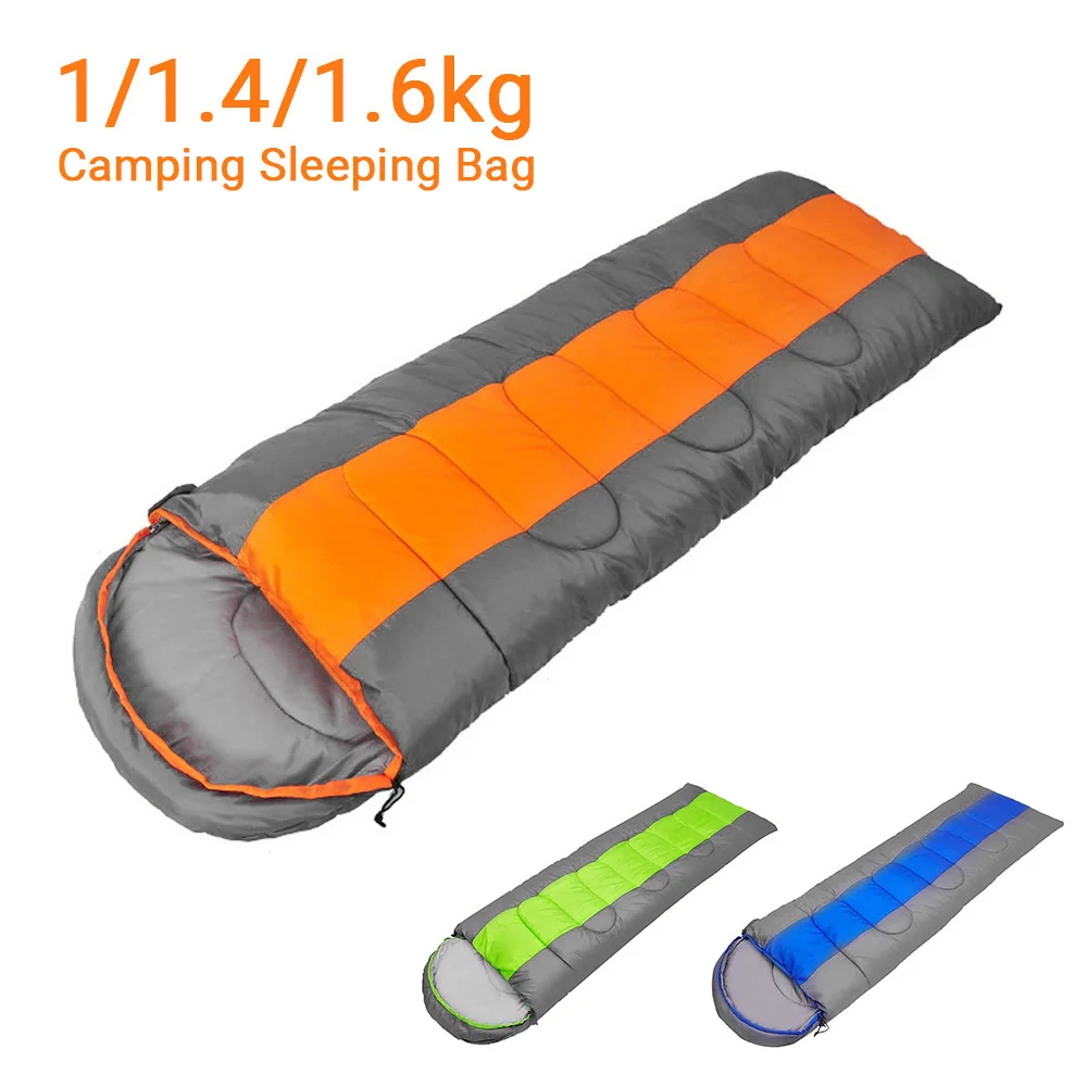 

Туристический спальный мешок, всесезонный легкий теплый, для отдыха на открытом воздухе, Путешествий, Походов, для взрослых