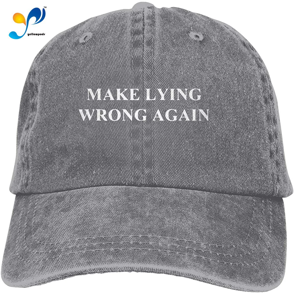 

FAYAFIRE Make Lying Wrong Again Adjustable Baseball Cap Dad Hat