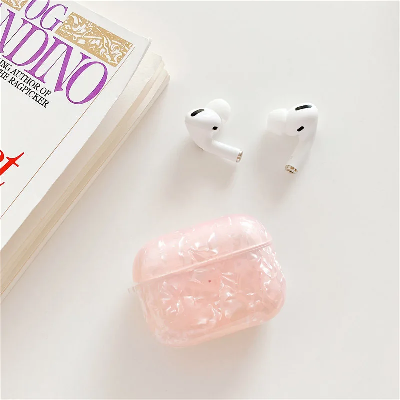 WY101-ForPro09 Модный Роскошный Мраморный чехол для Airpods Pro, милый Леопардовый Bluetooth защитный чехол для наушников для Air pods 3 Pro, чехол для зарядки - Цвет: WY101-ForPro09