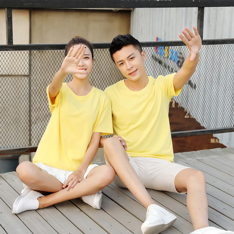 

10464-Men's summer T-shirt bottoming shirt half sleeve