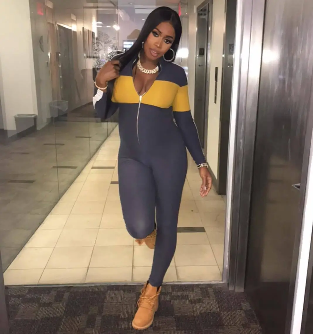 2020 цельный спортивный комбинезон на молнии плотные комбинезоны женские леггинсы