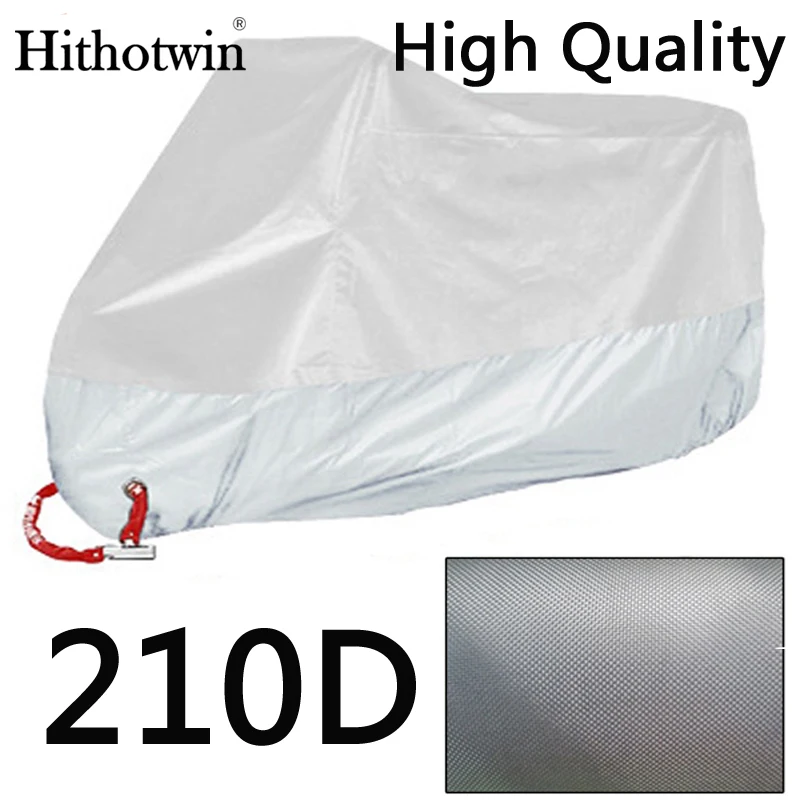 Прочный чехол для мотоцикла 210D с защитой от разрыва и отверстиями защиты кражи