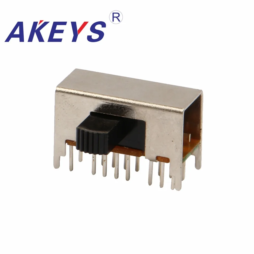 10 шт. 4-полюсная трехполюсная ручка высота 7 0 мм скользящий переключатель боковая