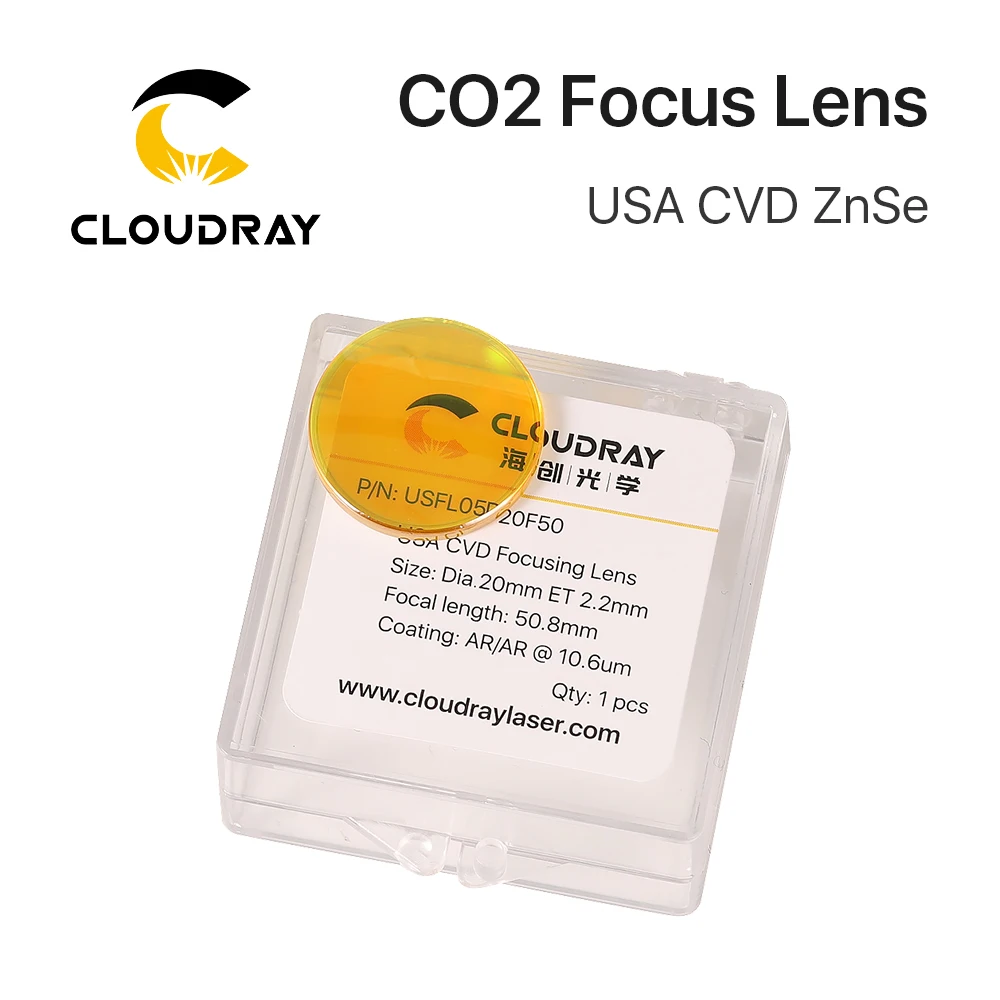 Фокусная линза США CVD ZnSe DIA 12 15 18 19 05 20 FL 38 1 50 8 63 5 76 2 101 6 127 мм для лазерного