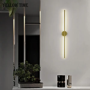 Minimalist Creative Led Wall Light For Living room Bedroom Corridor Indoor Lighting 120 100 80 60cm Strip Bathroom Mirror Light