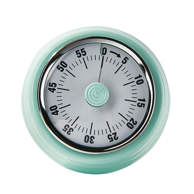 

50LB Mechanical Visual Timer Small Magnetic Kitchen Countdown Timer with Loud Alarm for Kids and Adults Baking Cooking
