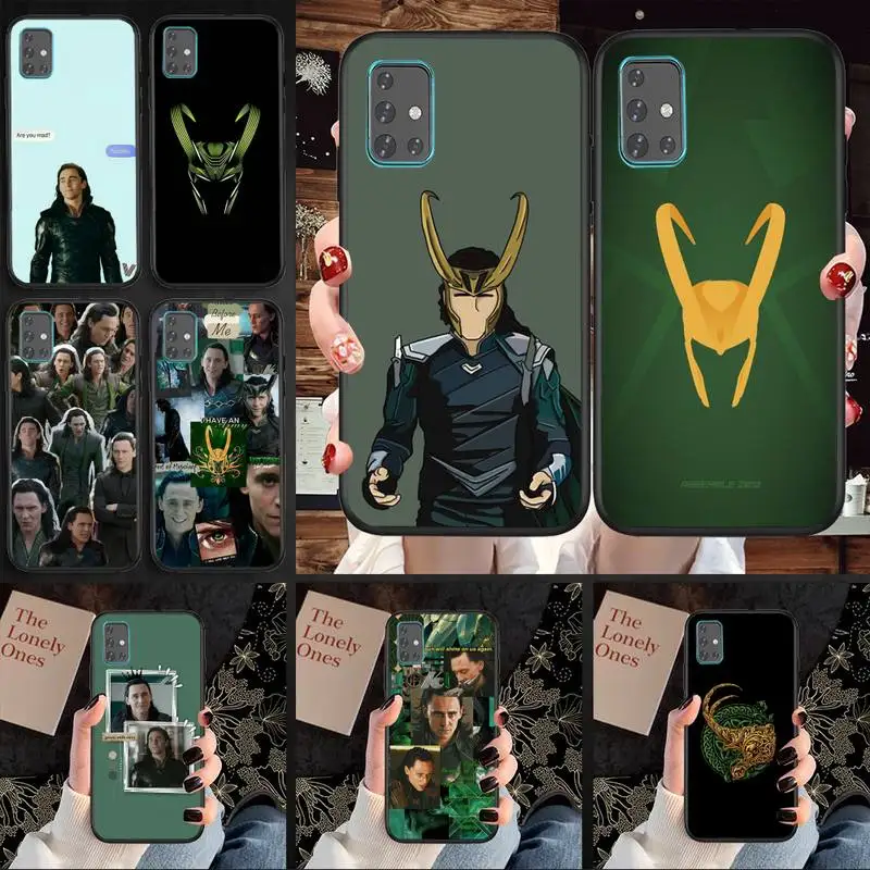 

Loki Phone Case for Samsung A20 A10 A50 A51 A52 A70 A750 A720 A530 2018 Lite Cover Fundas