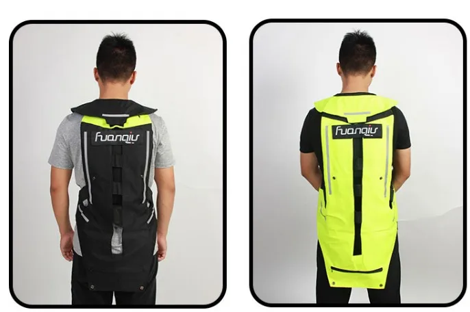 Мотоциклетная подушка безопасности Длинная зимняя куртка гоночная одежда для