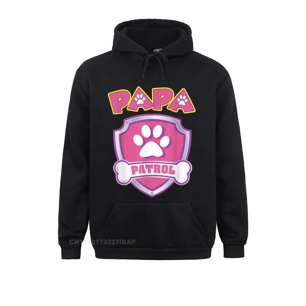 Papa Patrol Shirt Dog Mom Dad Funny Gift Birthday Party Young Graphic Birthday Hoodies Ostern Day Sweatshirts 3D Style Hoods