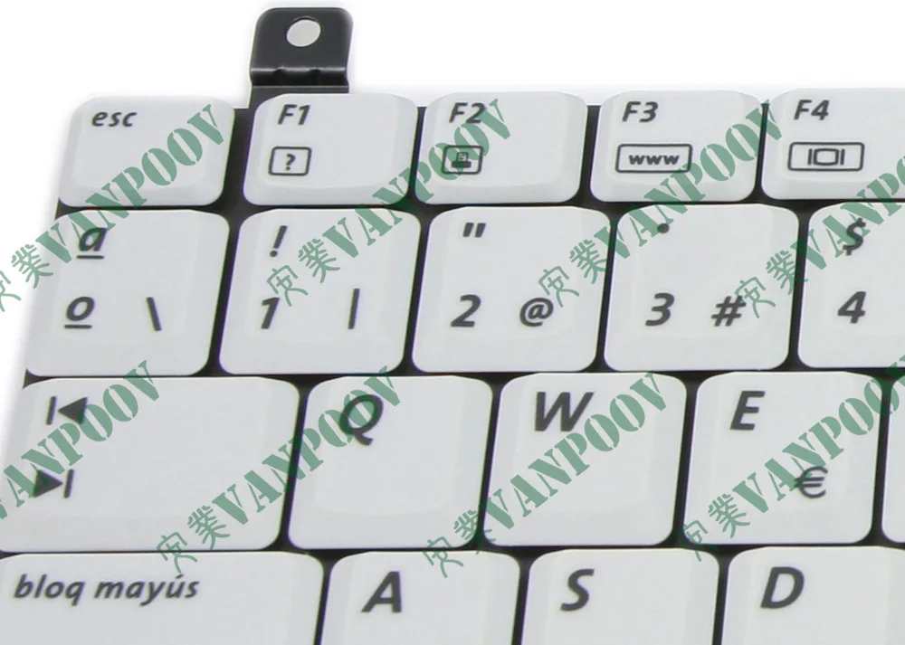 Фото Новая клавиатура для ноутбука HP Pavilion dv4000 Presario V4000 Grey white Teclado Spanish SP Version - NSK-H3L0S №2