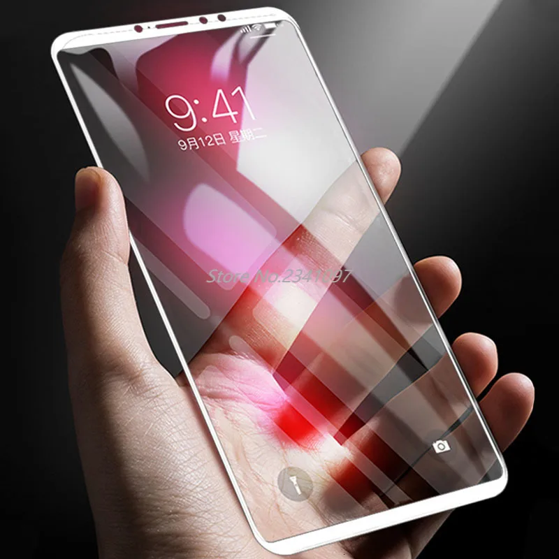 Полное покрытие чехол для Xiaomi Mi Max 3 2 закаленное стекло Защита экрана на Xiomi Xiami Xaomi