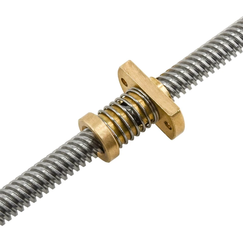 3D принтер винтовые гайки с трапециевидным двигателем по оси Z гайка T8 Шаг 8 мм 2 для