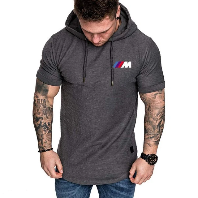 

2021 Fashion Mens Hoodies Printed T Shirts Summer Style Casual T-Shirt Clothes racing Sports for Bmw M Power Tops dc