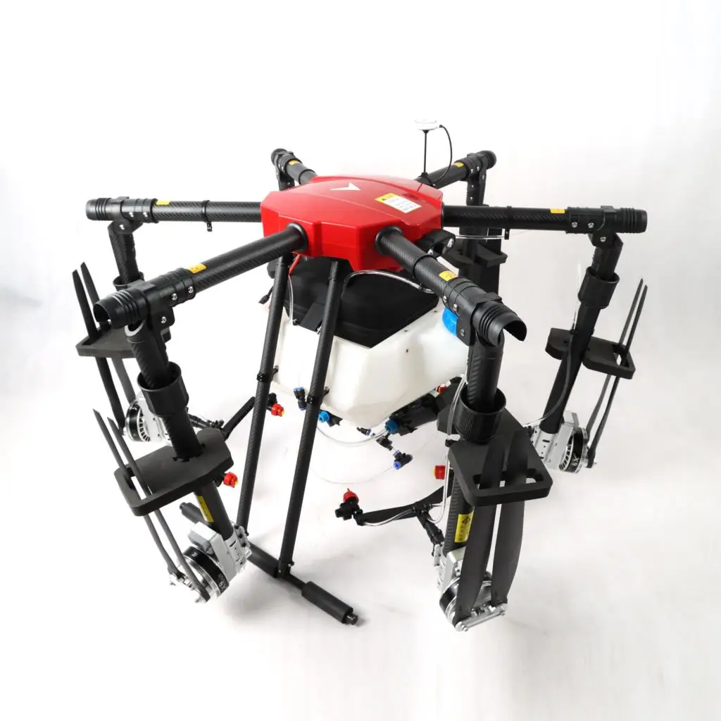 

2020 Drone Profissional 6-axis 22kg 22l Agricultural Drone Uav For Sprinkle Pesticides Agriculture Spray System